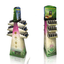 Stylish Double Sides Cardboard Display for Drinks, POS Display Stands